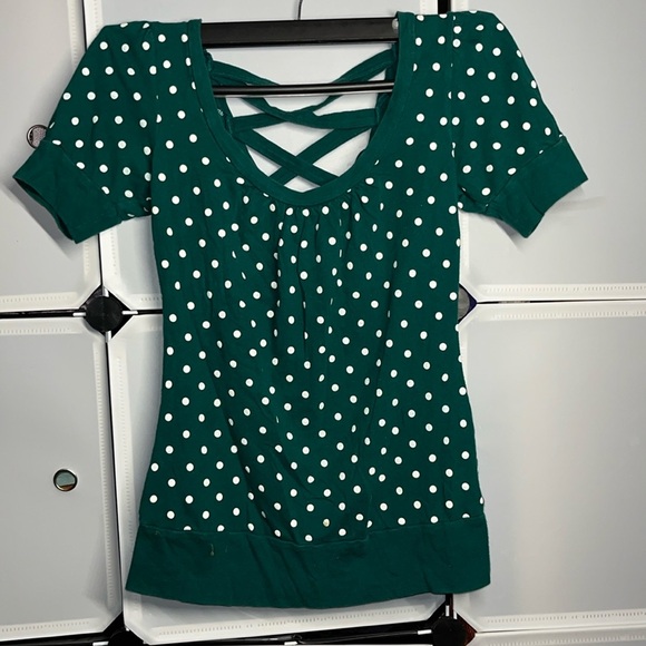 Self Esteem Polka Dot Blouse 🌷🌷🌷 - Picture 1 of 6